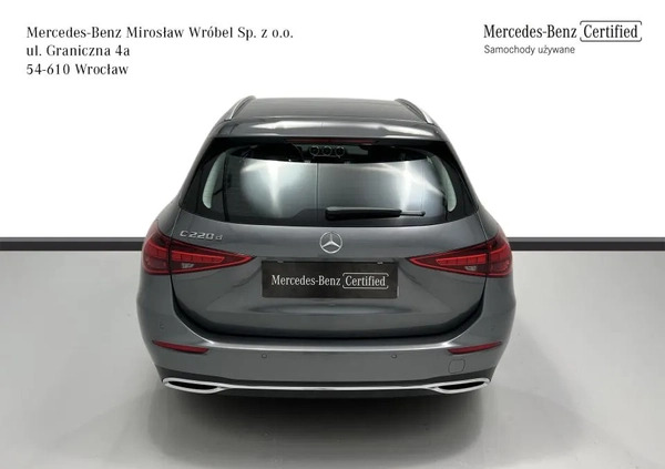Mercedes-Benz Klasa C cena 214900 przebieg: 13600, rok produkcji 2021 z Wrocław małe 407